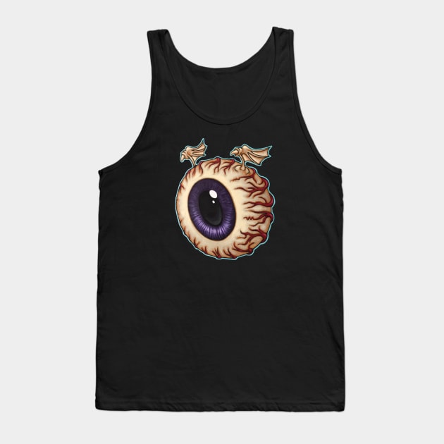 Winged Eye Tank Top by artwork-a-go-go